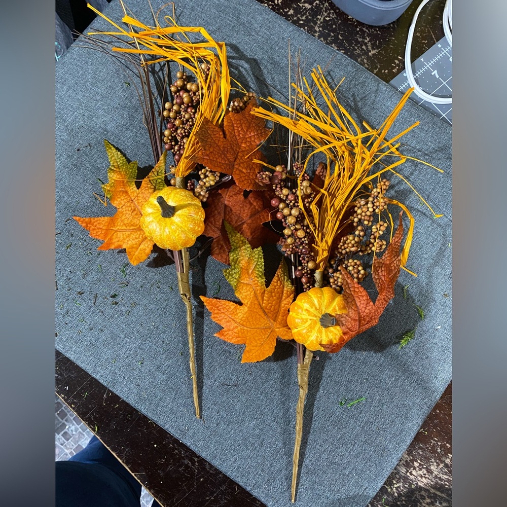 Autumn Harvest Faux Floral Arrangement